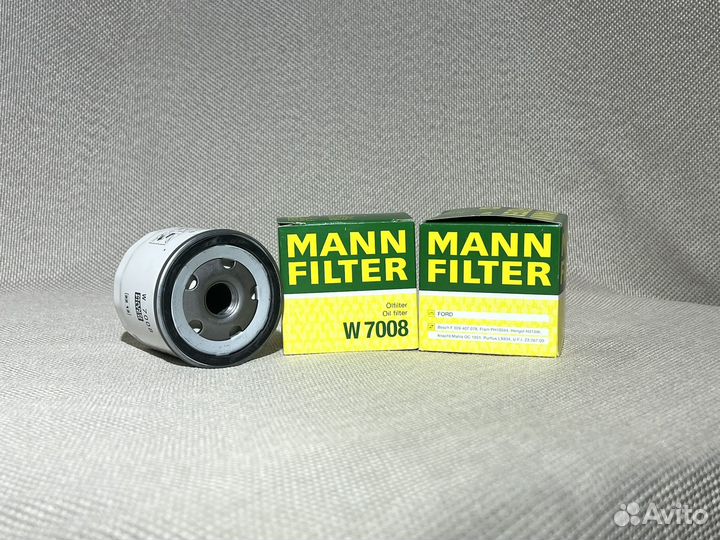 Фильтр масляный Mann W7008