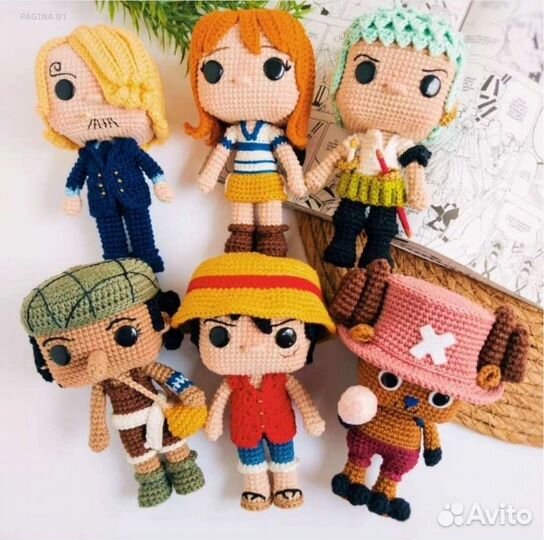 Герои One piece (ван пис) Луффи Нами Зорро