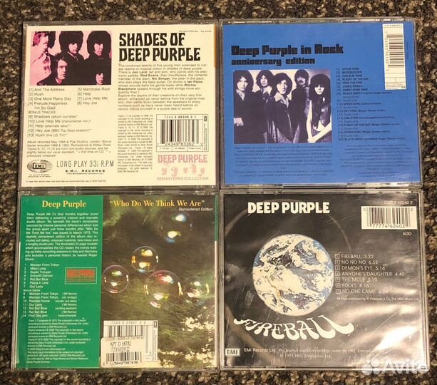 Deep Purple на CD