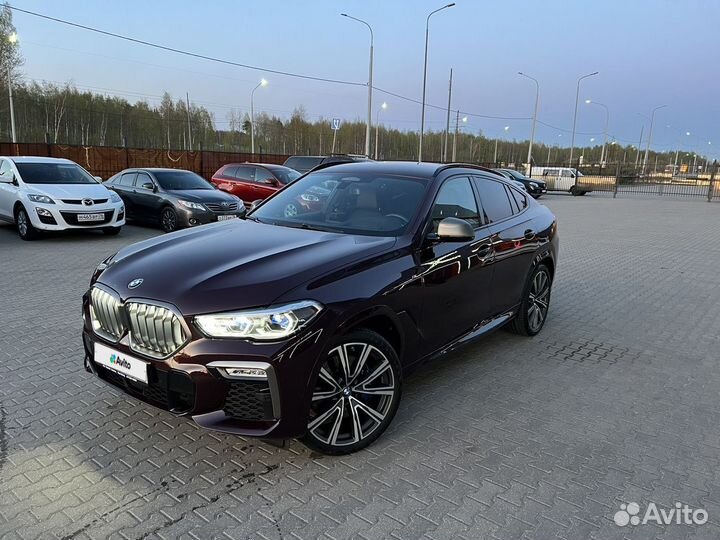 BMW X6 4.4 AT, 2020, 52 000 км