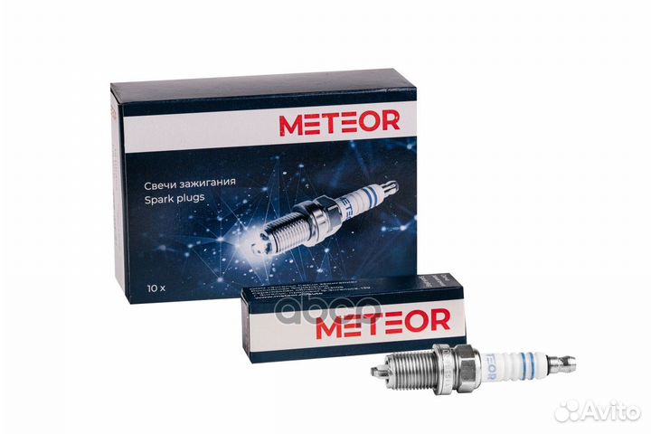 Свечи meteor blue F7ldcr /Daewoo Fiat Opel Toyota