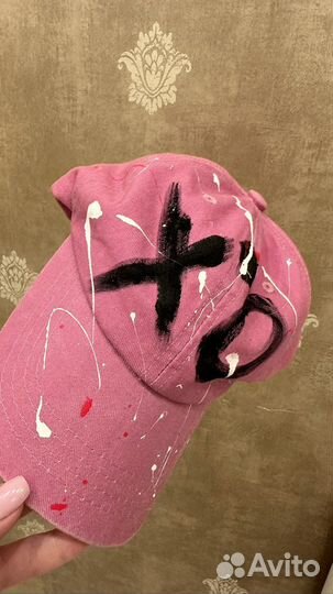 Кепка женская розовая