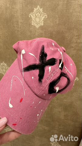 Кепка женская розовая