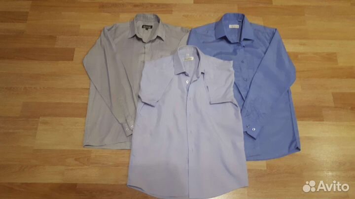 Рубашки на мальчика 146- 152