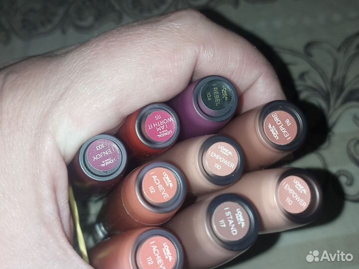 Помада loreal матовая