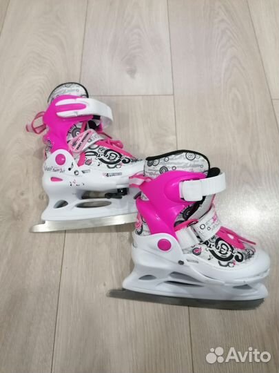 Коньки фигурные детские раздвижные