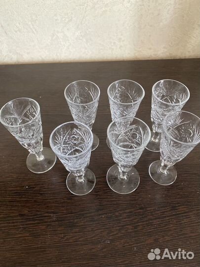 Рюмки хрустальные Дятьково