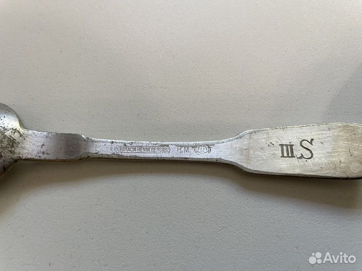 Нож для масла, 19-20 век, AWS wellner silber