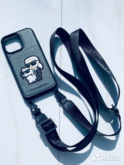 Чехол-бандольер Karl Lagerfeld, iPhone 13 Pro Max