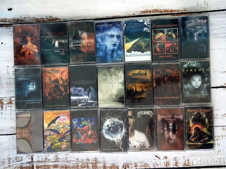 Аудиокассеты от лейбла Irond. новые запечатанные