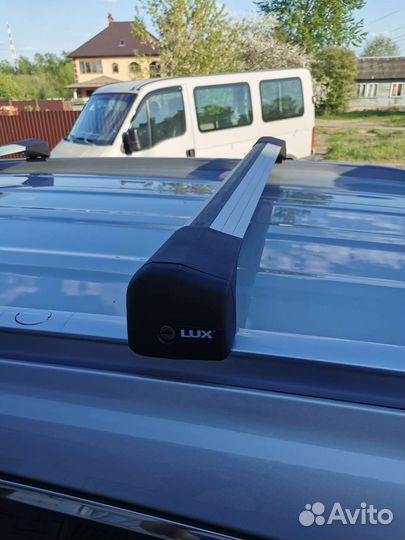 Багажник Lux Bridge серебро на Hyundai Santa Fe 4