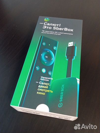 Тв приставка sberbox