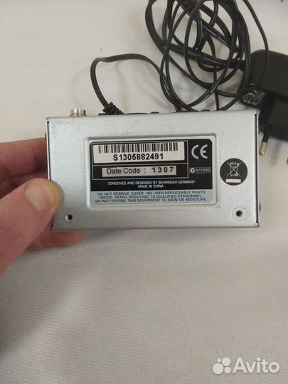 Мини-микшер-усилитель behringer ma 400 micromon