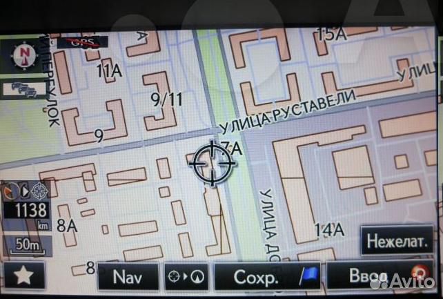 Новый Штатный блок навигации Lexus (GPS).Оригинал