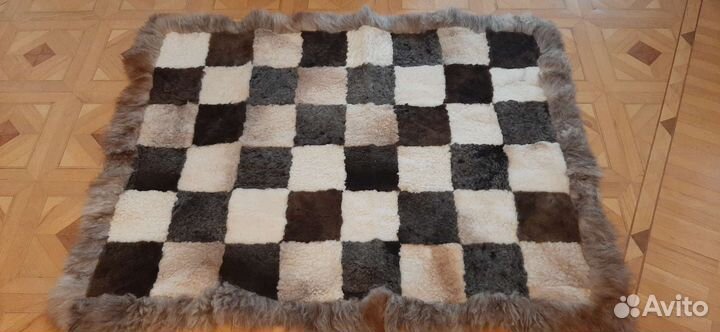 Пледы из овчины