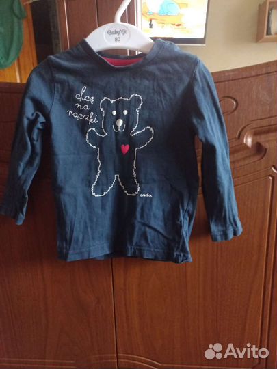 Футболка с длинным рукавом для мальчика