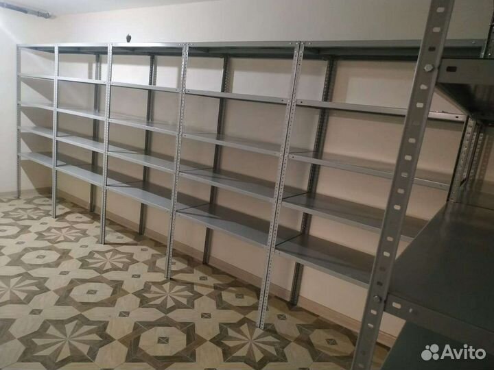 Металлические стеллажи полки