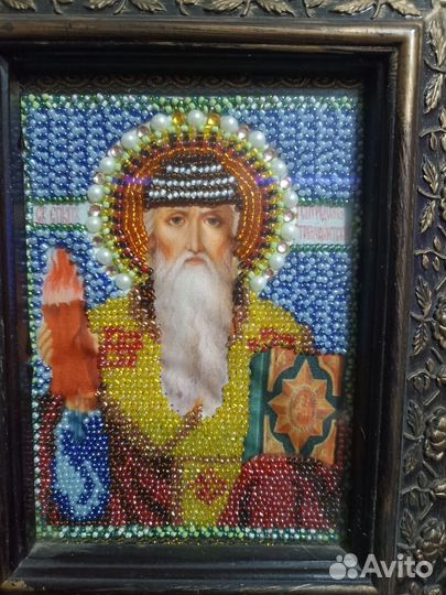 Иконы вышитые бисером
