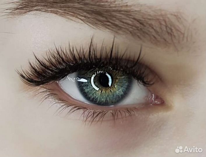 Наращивание ресниц /оформление бровей