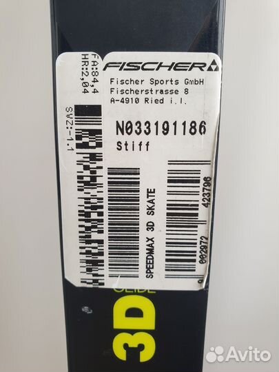 Лыжи беговые fisher speedmax 3d спортцех