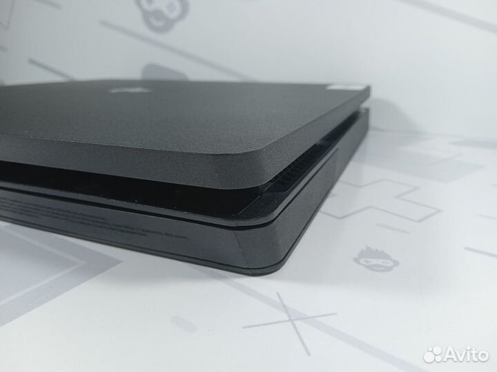 PS4 Slim 500 gb, 1 геймпад, 3 мес. гарантия