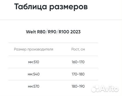 Шоссейный Welt R80 Рама M 54см (Новый)