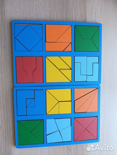 Сложи квадрат Никитина Smile decor