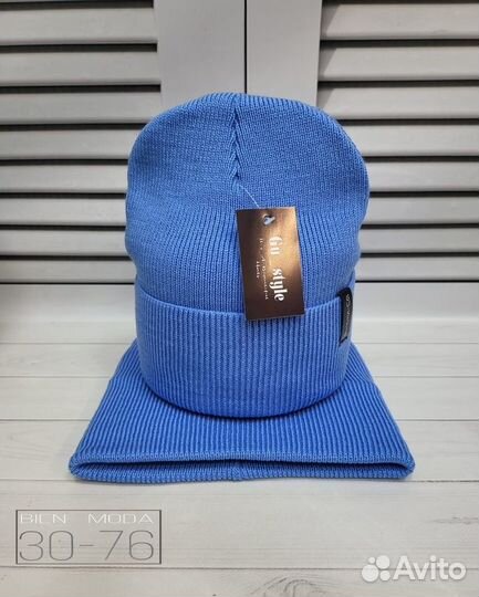 Комплект детский шапка и снуд