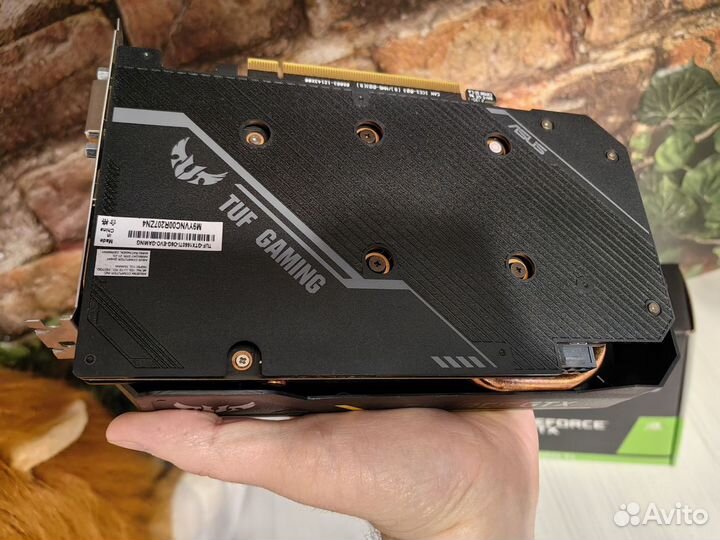 Видеокарта asus GTX 1660 ti 6GB gddr6