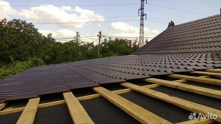 Кровля ремонт крыши веранды тераски сайдинг