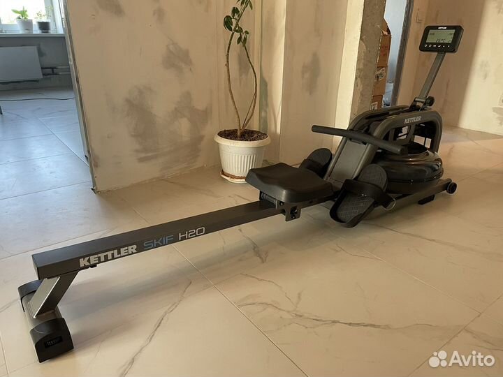 Гребной тренажер водный kettler skif H2O