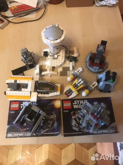 Lego Star Wars наборы без минифигурок