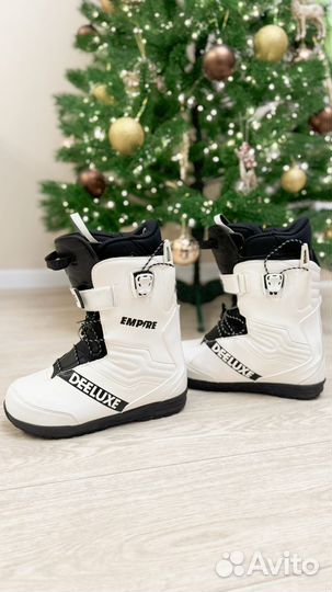 Ботинки для сноуборда Deeluxe Empire CTF белые