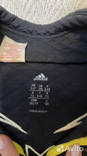 Зип худи adidas оригинал 116