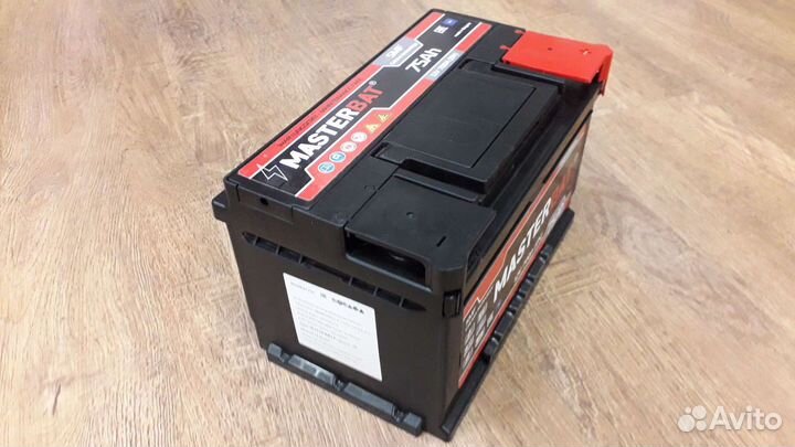 Аккумулятор 75 Ah 700A Masterbat, Болгария