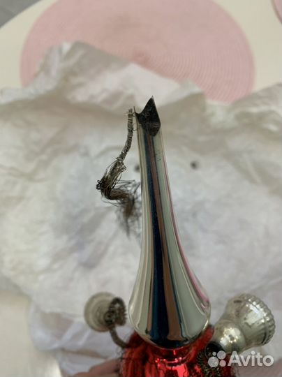 Елочная игрушка гдр под реставрацию