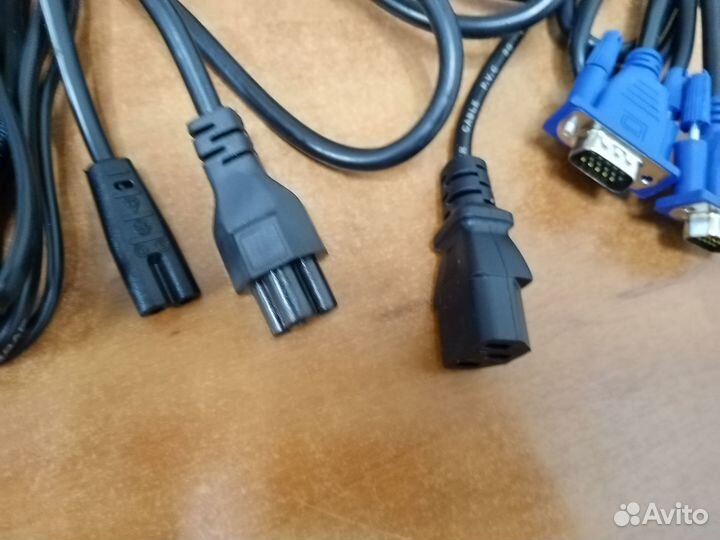 Сетевые шнуры для компьютеров, мониторов, TV и т.д
