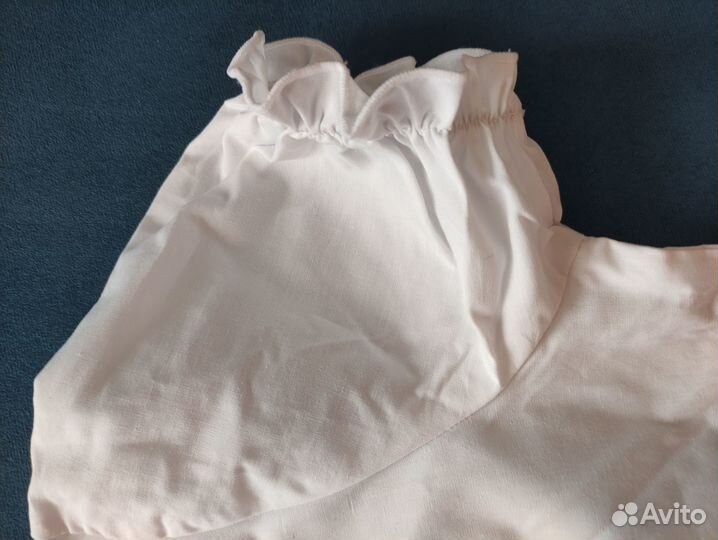 Школьная рубашка / блузка белая на 134-140 новая
