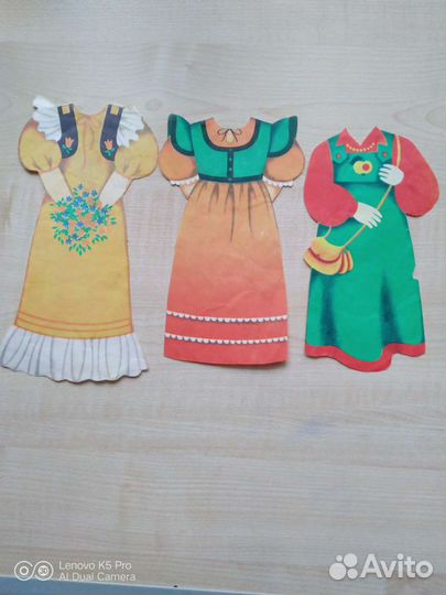 Бумажные куклы СССР