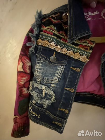 Desigual джинсовая куртка оригинал