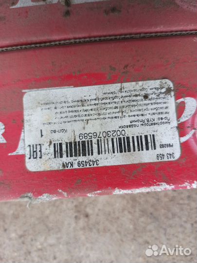 Задний амортизатор на opel corsa D