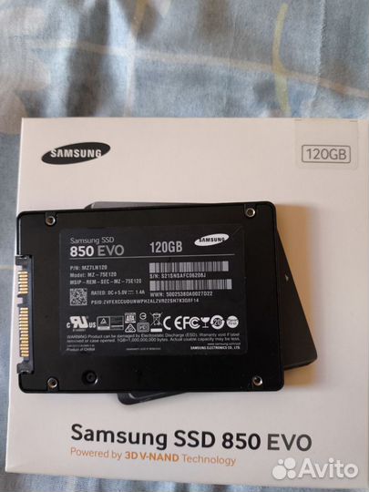 SSD Samsung 850 EVO 120Gb
