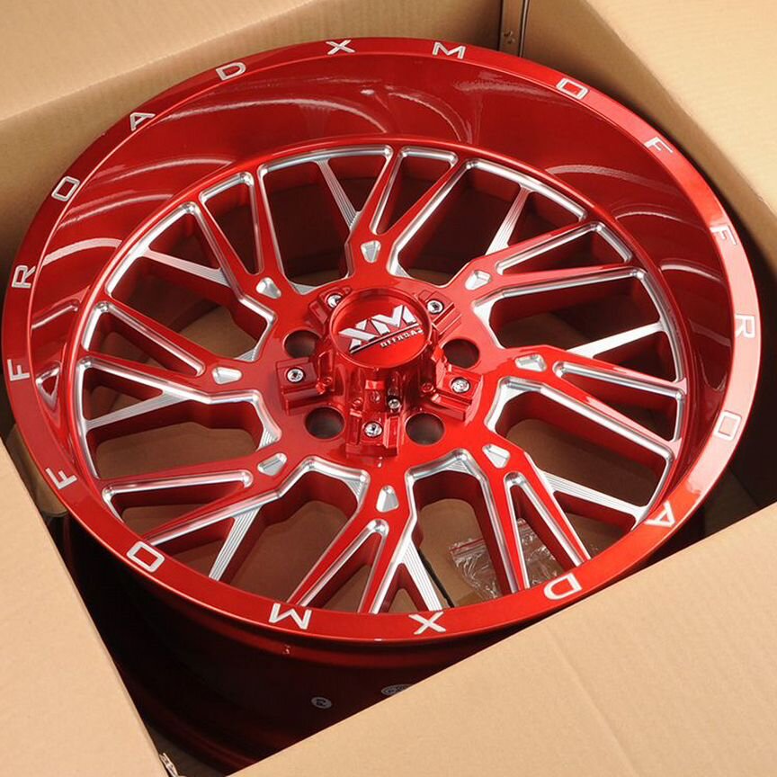 Диски Zumbo Wheels XM-354 10x20/5x114.3 D78.1 ET-6 Candy Red Milled литой
