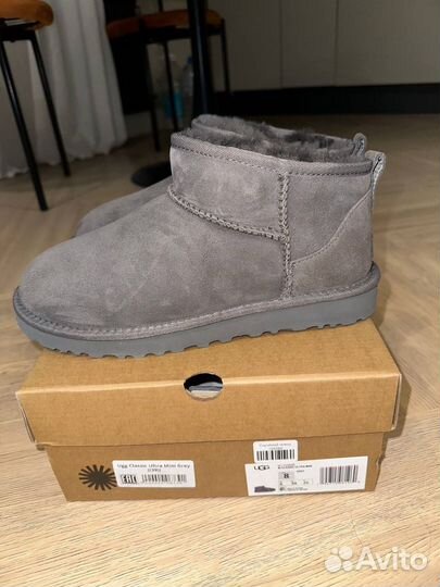 Ugg classic ultra mini grey