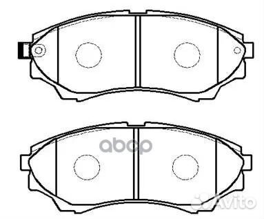 Колодки тормозные дисковые ford: Ranger HP9190 HSB