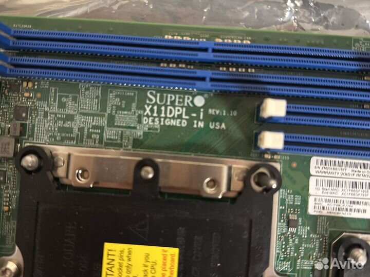 Материнская плата X11DPL-I ATX LGA2011-3