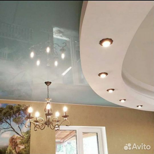 Натяжные потолки