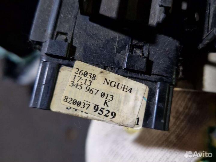 Подрулевой переключатель в сборе рено kangoo 1