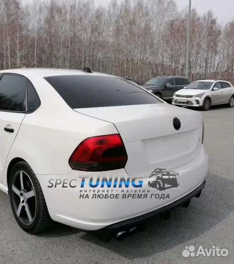 Диффузор заднего бампера Volkswagen Polo