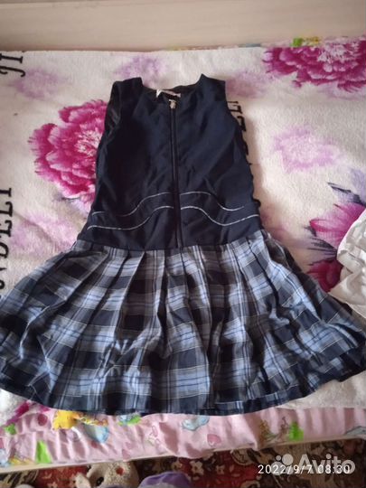 Школьная форма Olmi р.122,146(сарафан) и юбка 140